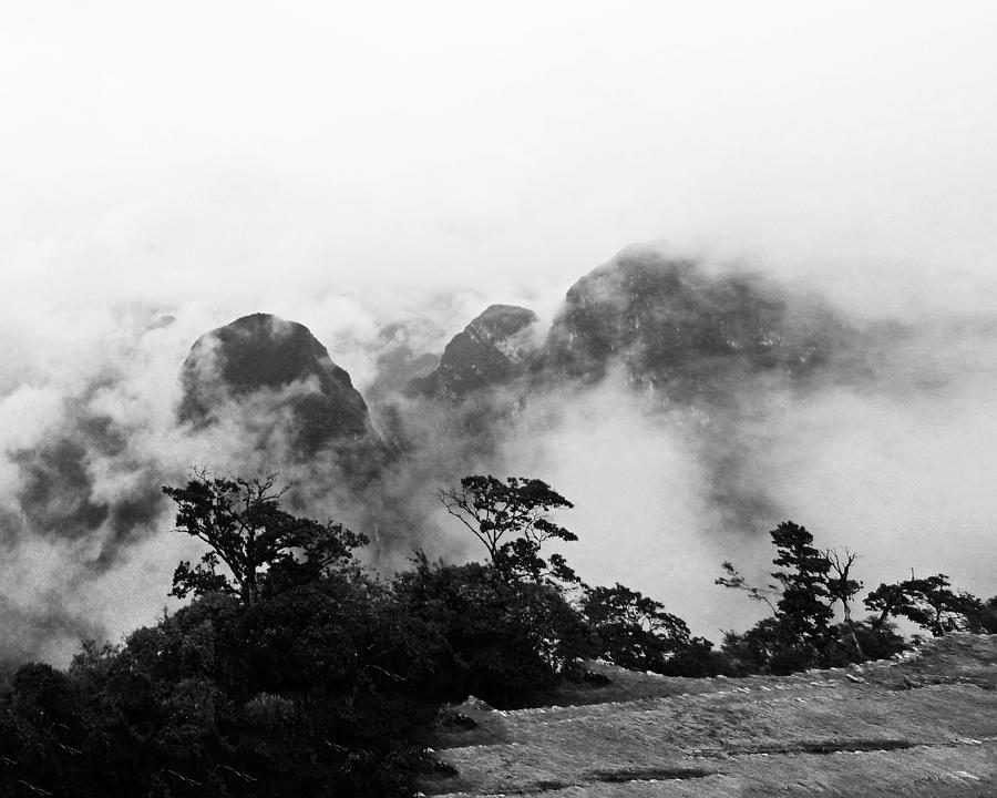 Machu Picchu Mists Photograph by Carl Sheffer