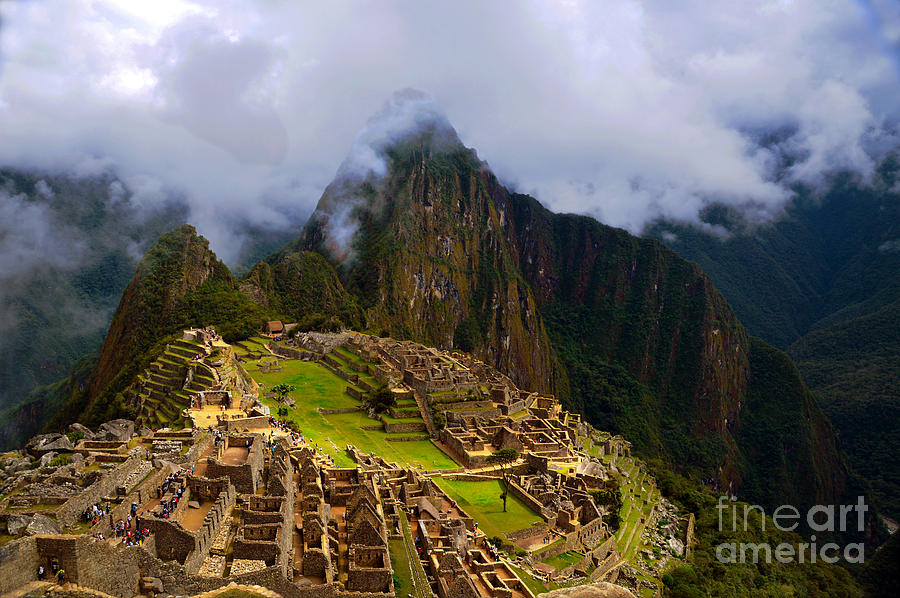 Machu Picchu Overlook Photograph by Catherine Sherman