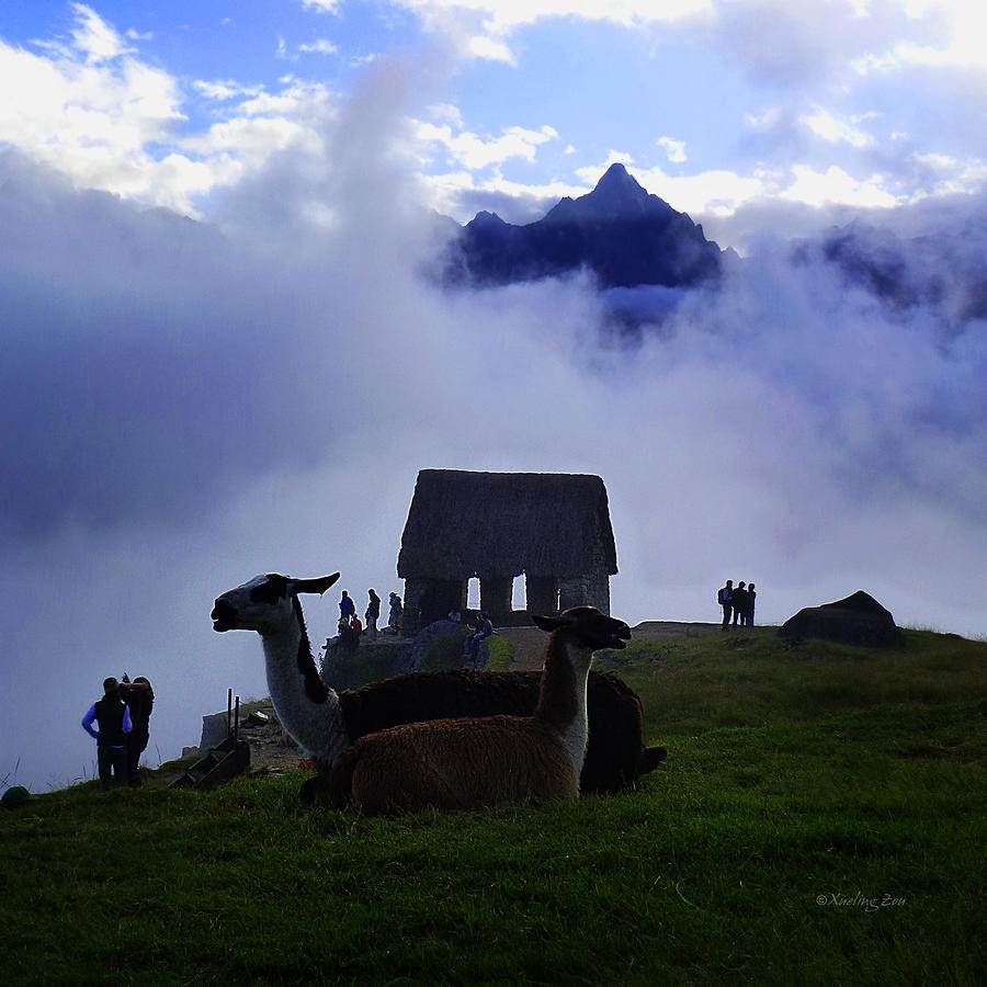 Mountain Photograph - Machu Picchu Peru 14 by Xueling Zou