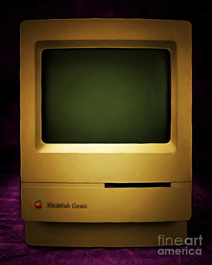 Macintosh Classic 20150223 v1 Photograph by Wingsdomain Art and Photography