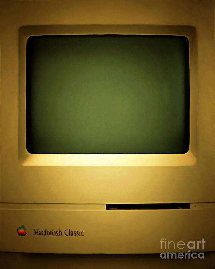 Macintosh Classic 20150223 v2 Photograph by Wingsdomain Art and Photography