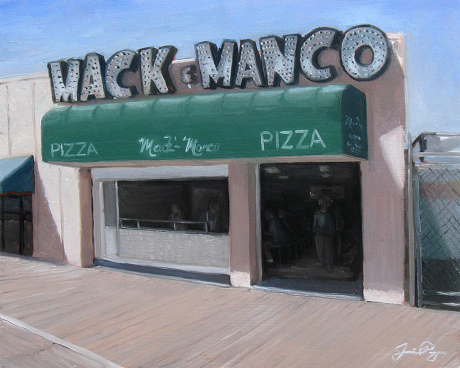Summer Painting - Mack and Manco by Jamie Pogue