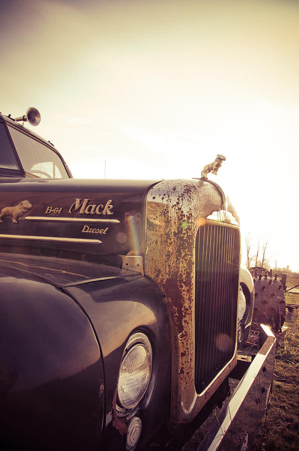 Transportation Photograph - Mack Profile by Off The Beaten Path Photography - Andrew Alexander