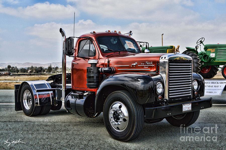 Mack Truck Photograph by Tommy Anderson