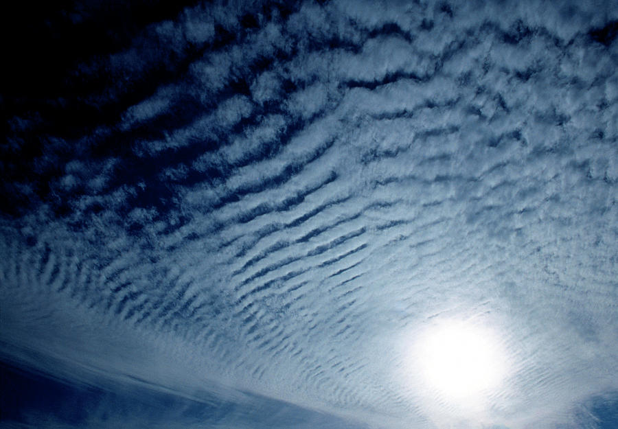 Mackerel Sky Photograph by Pekka Parviainen/science Photo Library