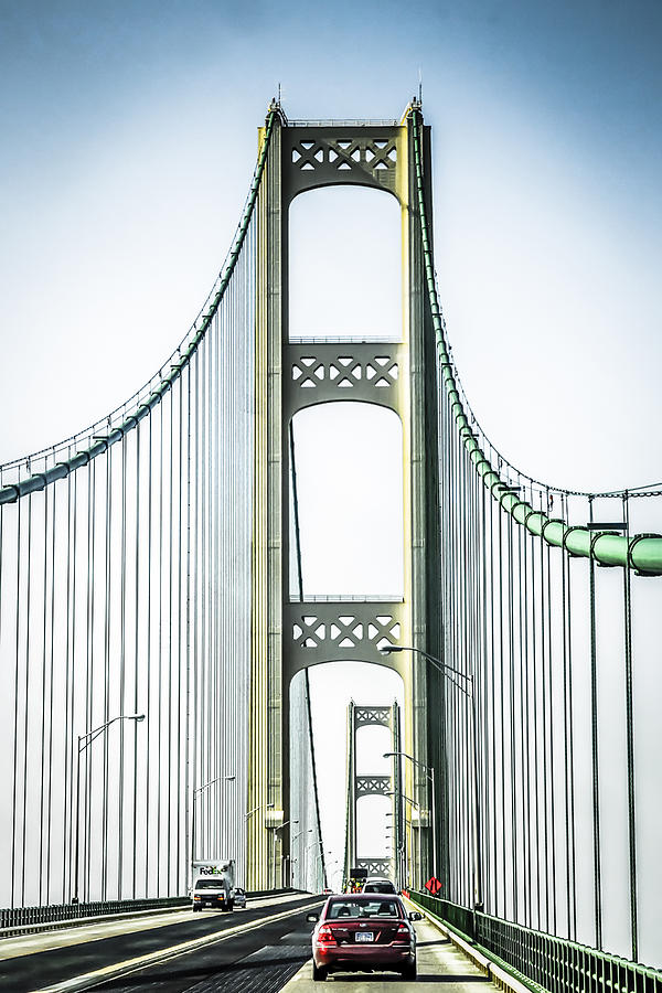 Mackinac Bridge Photograph by Chris Smith