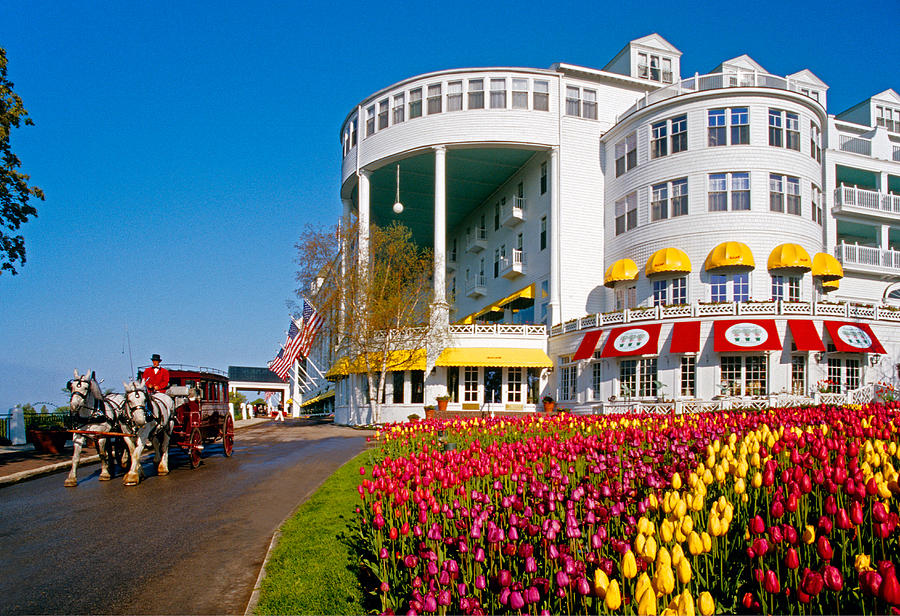Mackinac Grand Hotel Photograph by Dennis Cox