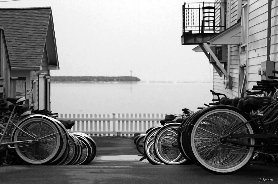 Mackinac Island Bikes Photograph by Jackson Pearson
