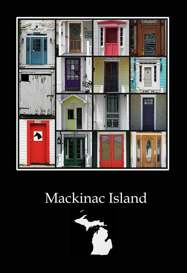 Mackinac Island Doors Photograph by Jackson Pearson