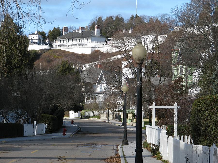 Mackinac Island in December Photograph by Keith Stokes