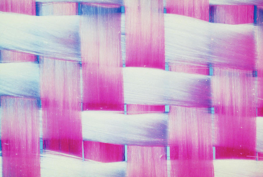 Macro Photo Of Woven Glass Fibres Photograph by Astrid & Hanns-frieder Michler/science Photo Library