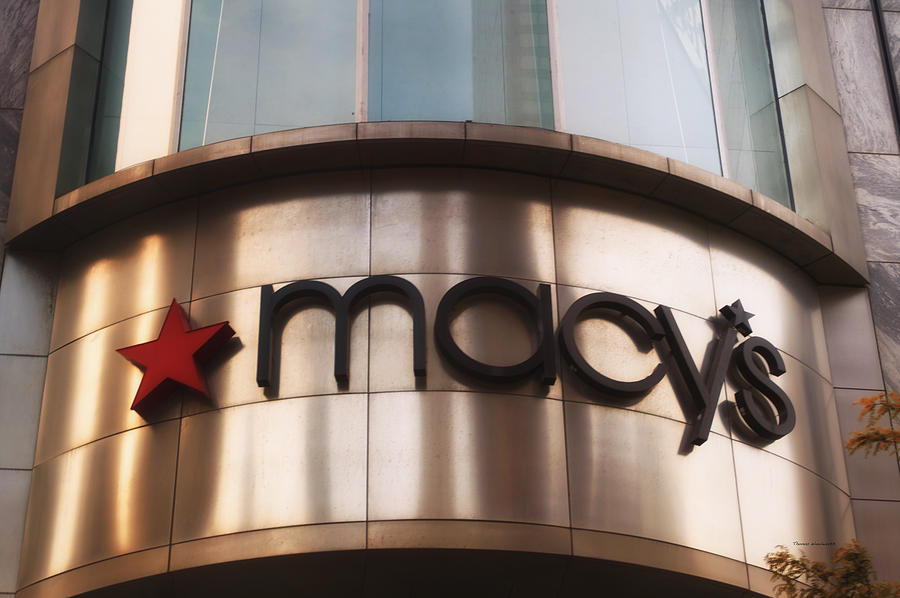 Macys Signage Photograph by Thomas Woolworth