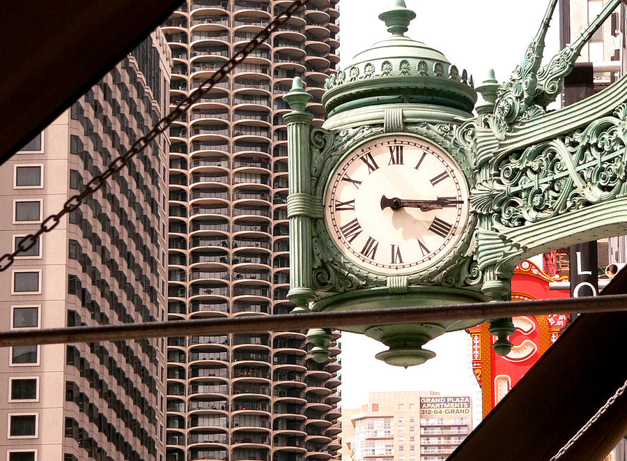 Macys State Street Clock Photograph by David Bearden Pixels