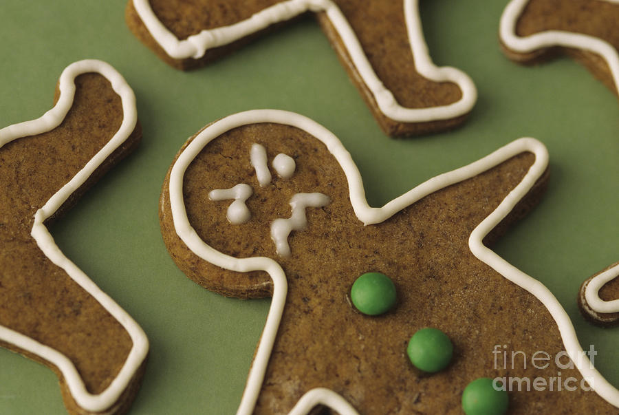 Mad Gingerbread Cookie Photograph by Jim Corwin