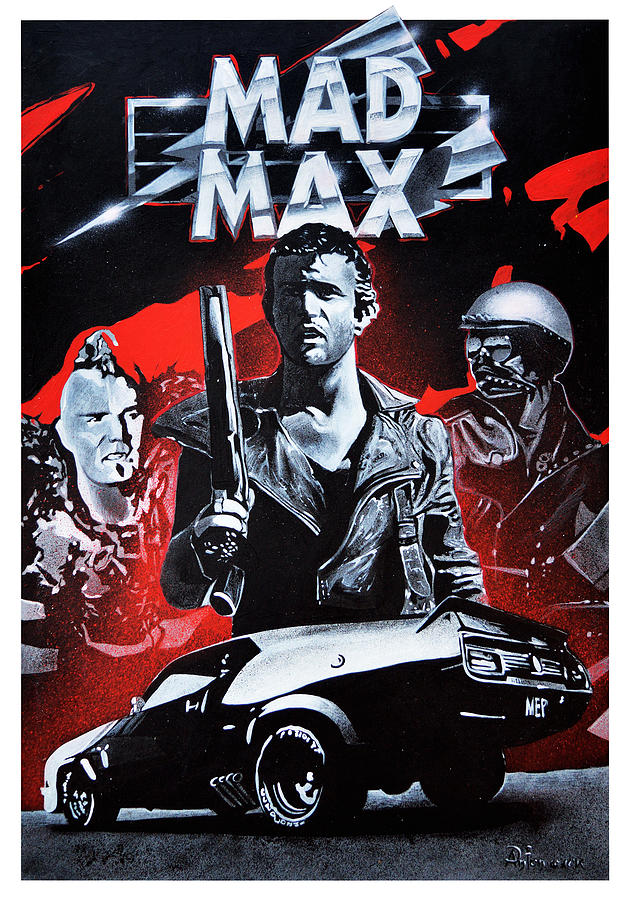 Mad Max Painting by A Prints