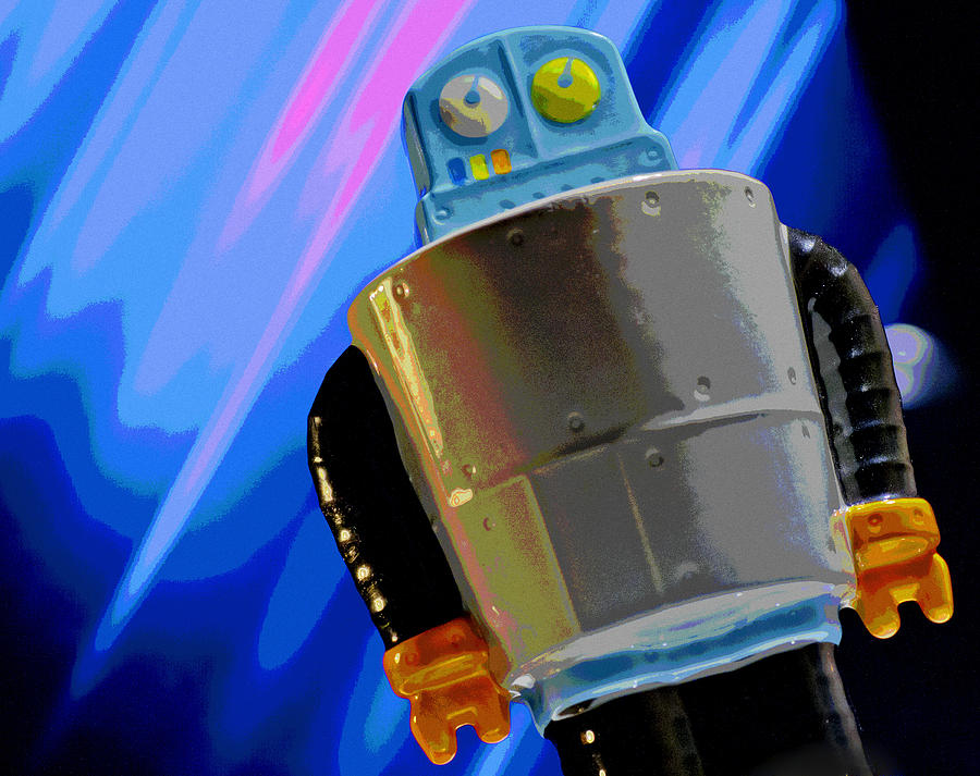 Toy Photograph - Mad Robot by Bradley R Youngberg