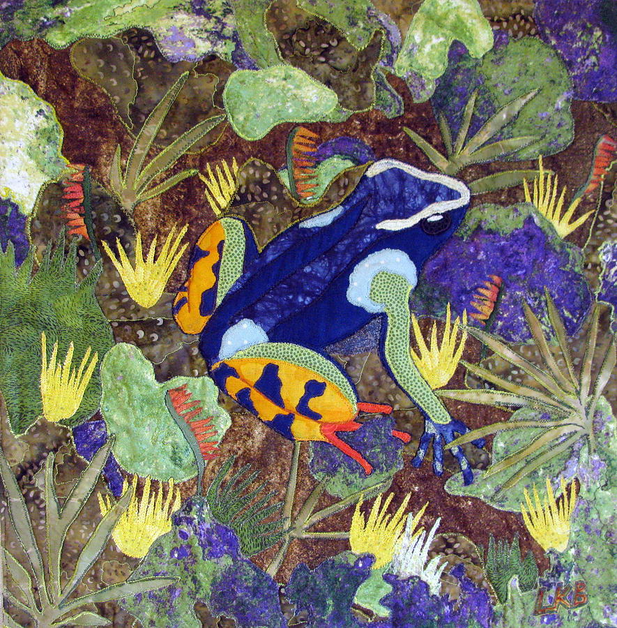 Madagascar Mantella Tapestry - Textile by Lynda Boardman - Fine Art America