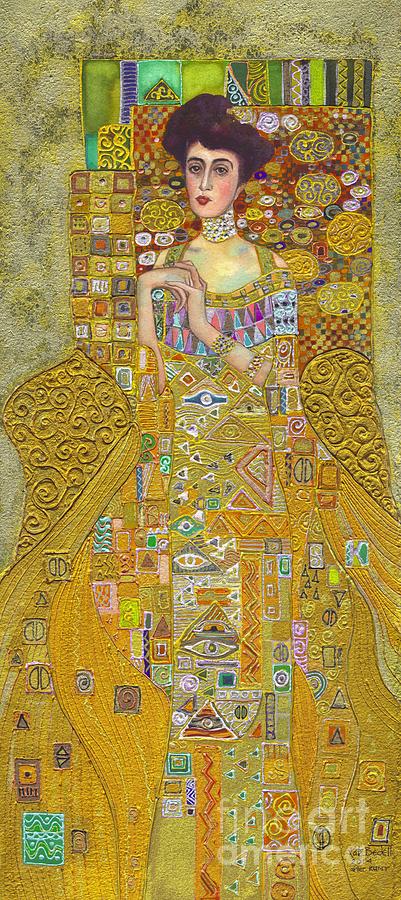 Madam Adele Bloch Bauer after Klimt Painting by Kate Bedell