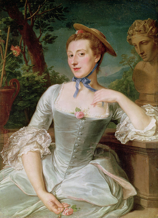 Madame De Pompadour Oil On Canvas Photograph by Francois-Hubert Drouais