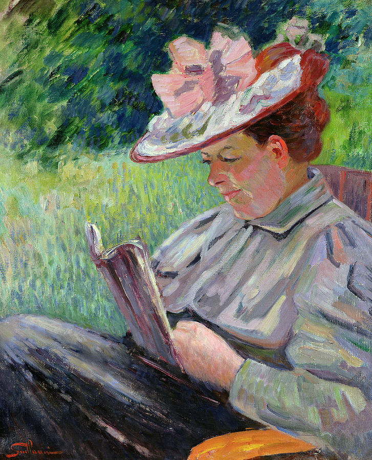 Madame Guillaumin Painting by Jean Baptiste Armand Guillaumin