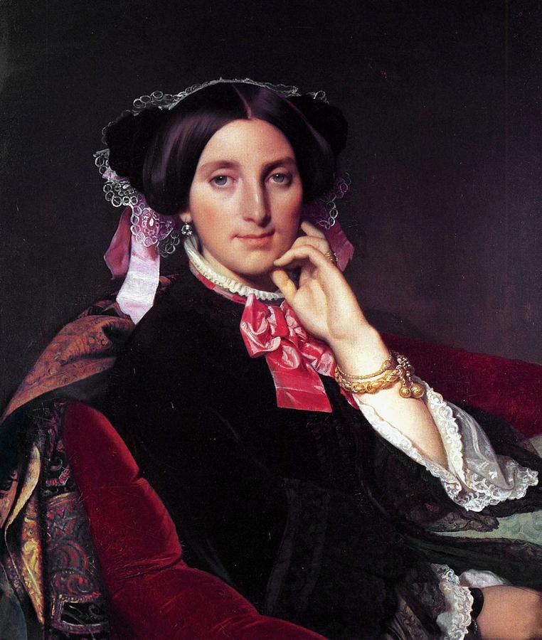 Madame Henri Gonse Painting by Jean-Auguste-Dominique Ingres - Fine Art ...