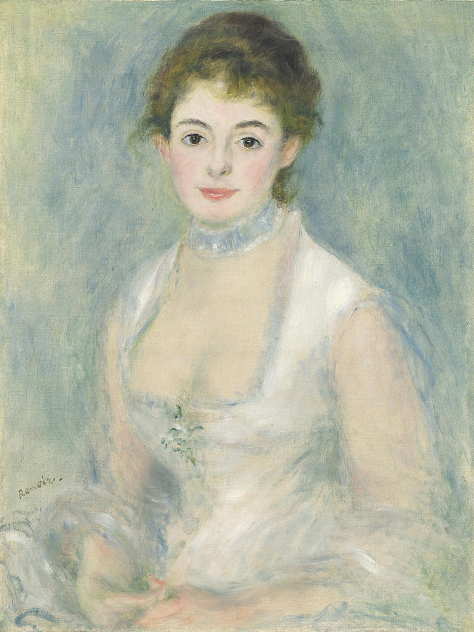 Madame Henriot Painting by Auguste Renoir