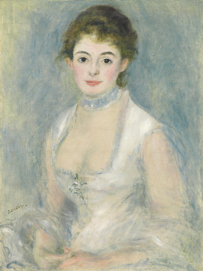 Madame Henriot Painting by Pierre Auguste Renoir