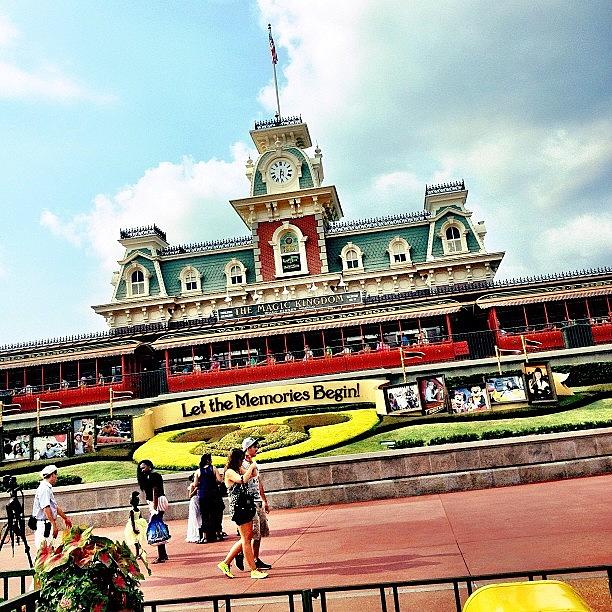 Made It To The Magic Kingdom! Photograph by Nick Stone