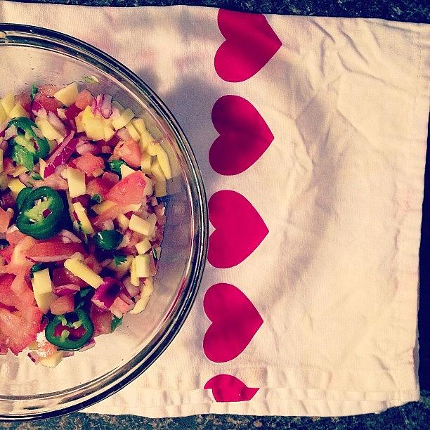 Made Some Mango Salsa This Morning! ☺ Photograph by Quyen Truong