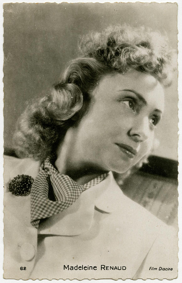 Madeleine Renaud (1900 1994), French Photograph by Mary Evans Picture
