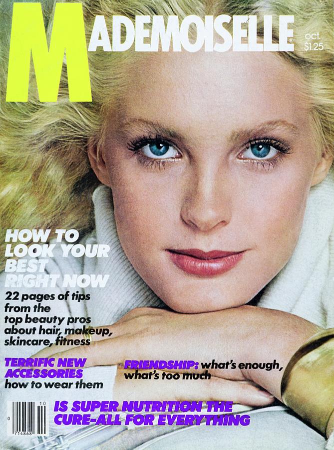 Mademoiselle Cover Featuring Linda Tonge Photograph by Albert Watson