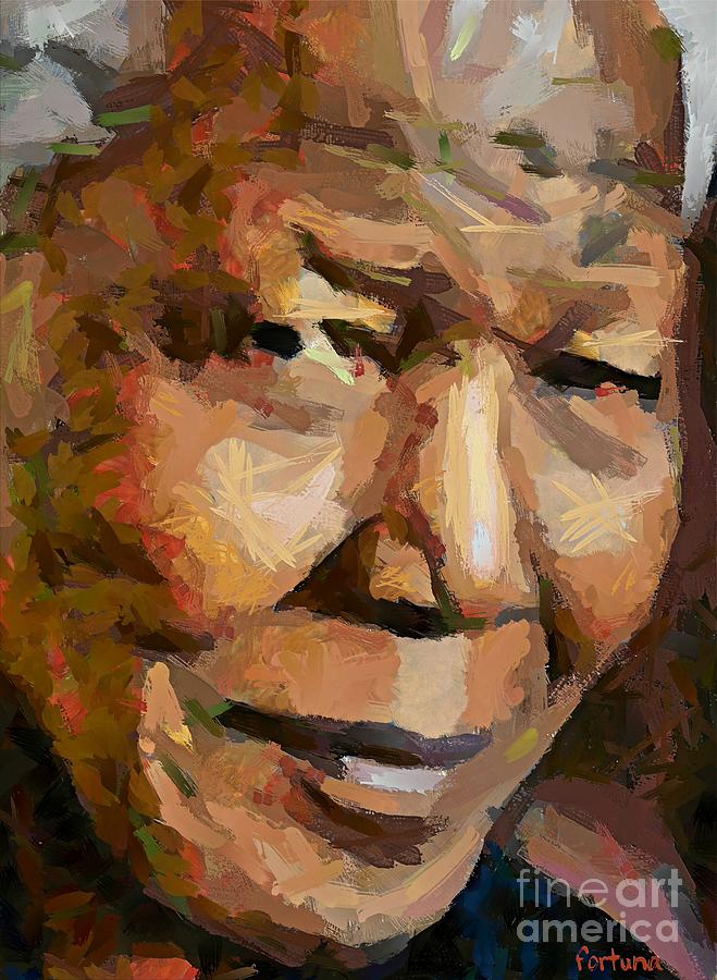 Madiba Painting by Dragica  Micki Fortuna