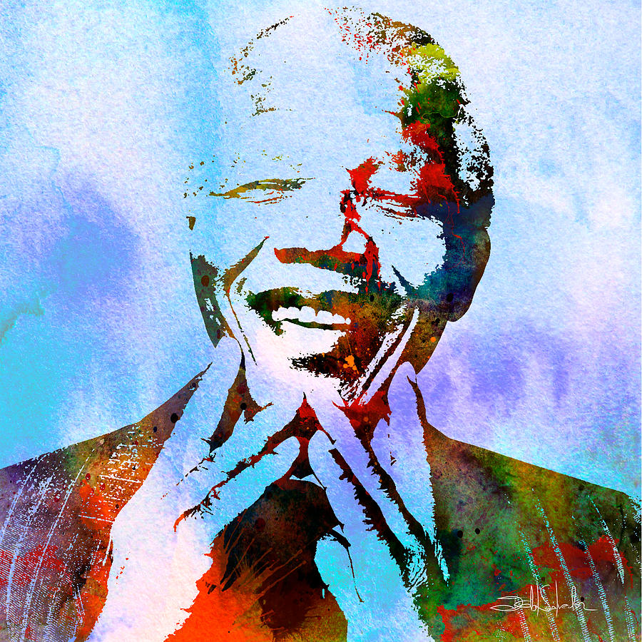 Madiba Digital Art by Isabel Salvador