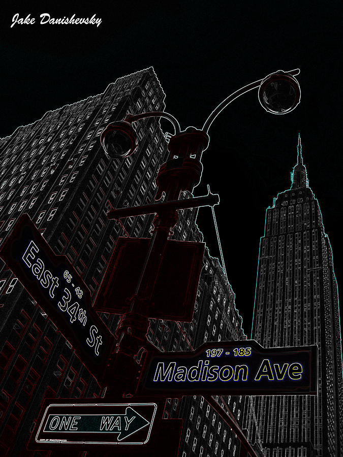 Empire State Building Photograph - Madison and E. 34th - Artwork by Jake Danishevsky