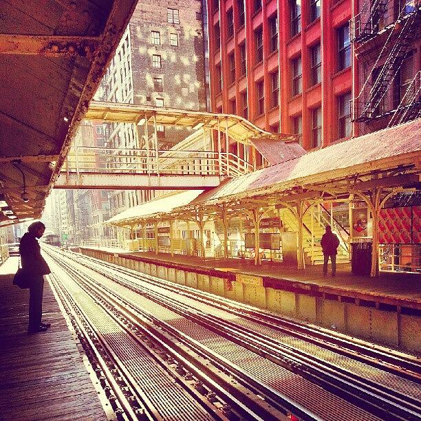 Chicago Photograph - Madison and Wabash by Jill Tuinier