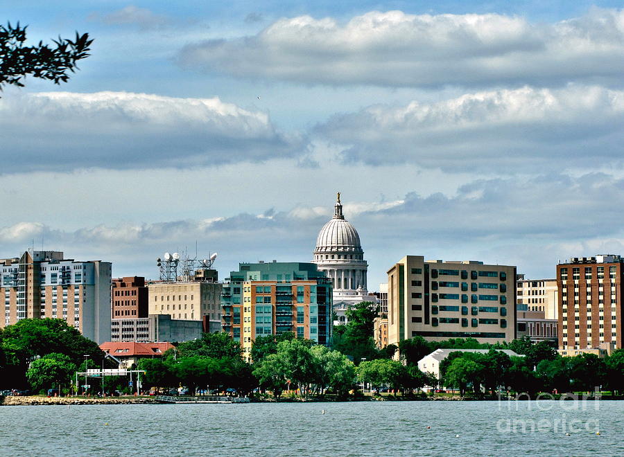 Madison Skyline Photograph by Marilyn Smith