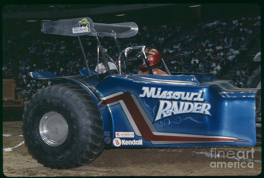 Madison Square Garden Monster Truck Show Missouri Raider Photograph by Antonio Martinho