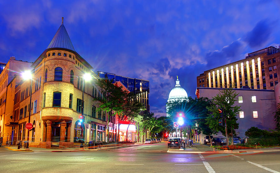 Madison, Wisconsin Photograph by DenisTangneyJr