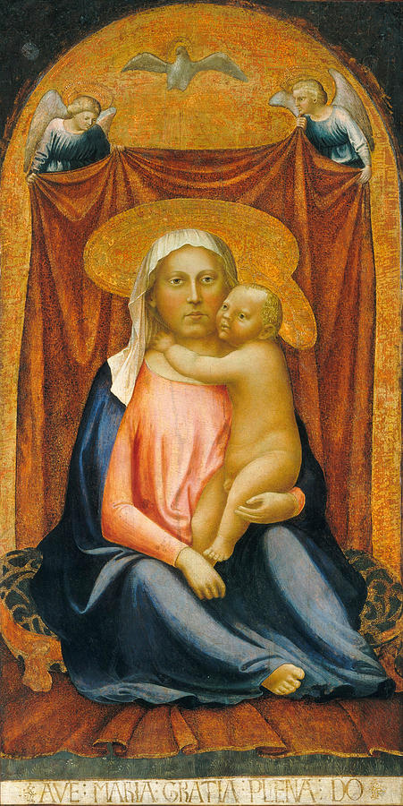 Madonna and Child Painting by Masaccio - Fine Art America