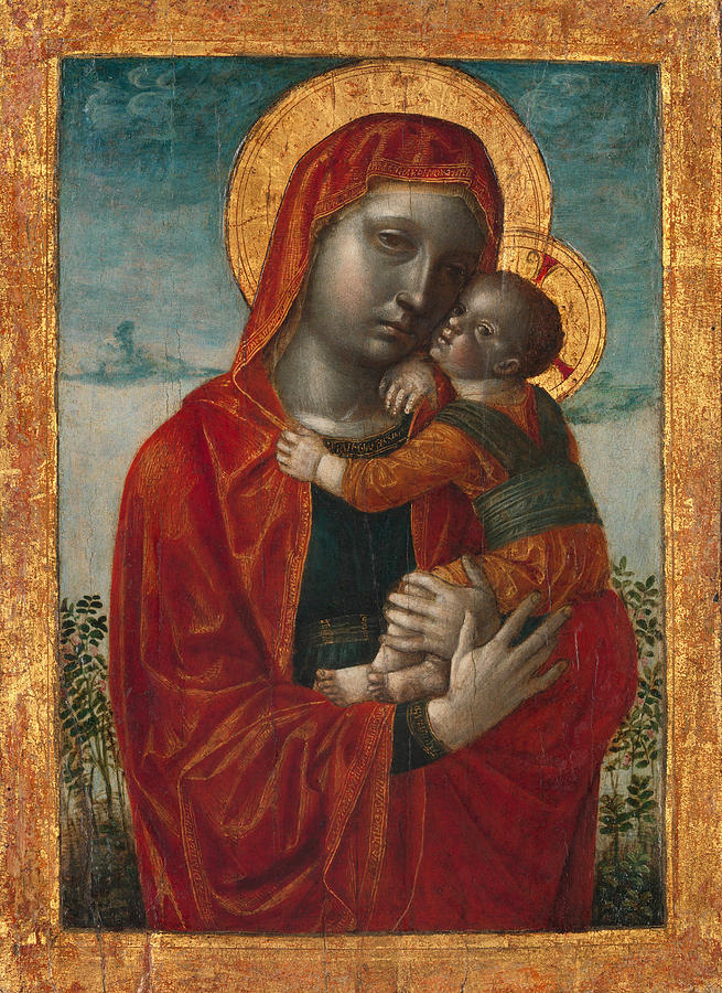 Madonna and Child Painting by Vincenzo Foppa