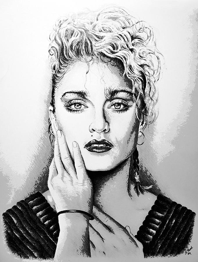 Madonna Painting by Andrew Read
