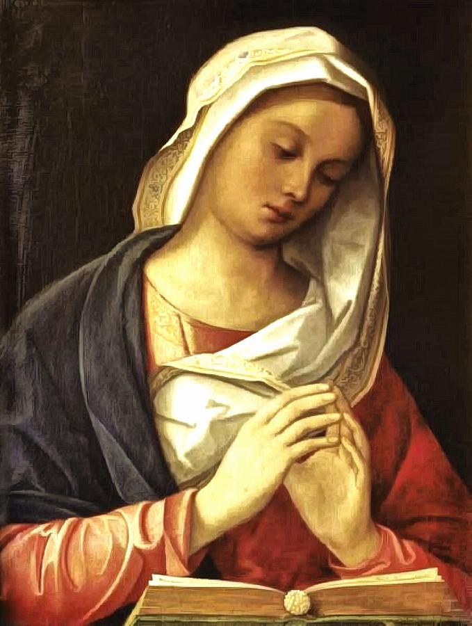 Madonna In Prayer Painting by Unknown