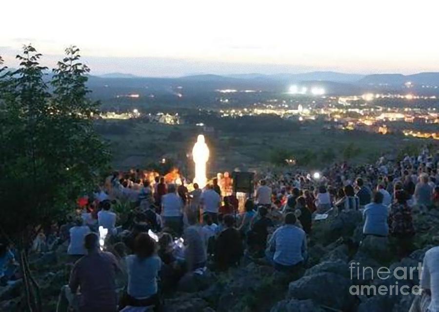 Madonna Madjugorje Photograph by Archangelus Gallery