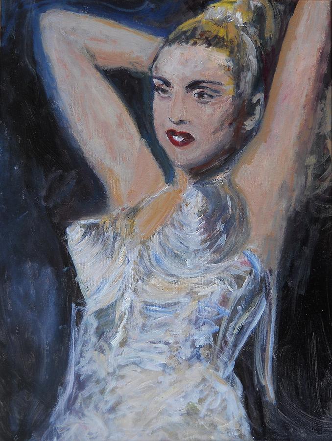Madonna Painting - Madonna - They Are the Queens by Gerald Hubert