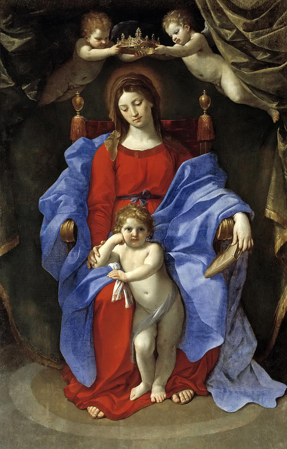 Madonna with a Chair Painting by Guido Reni