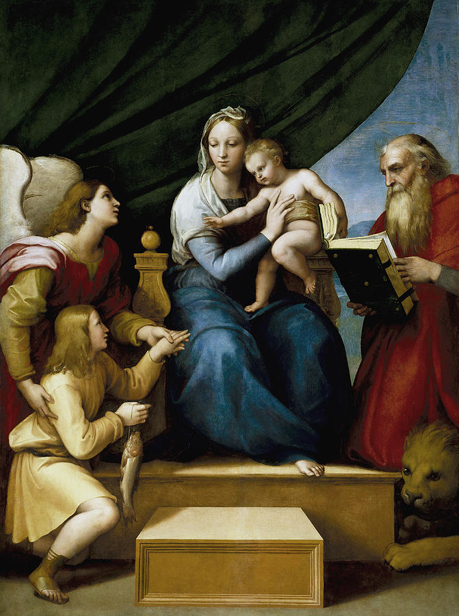 Madonna with the Fish Painting by Raphael