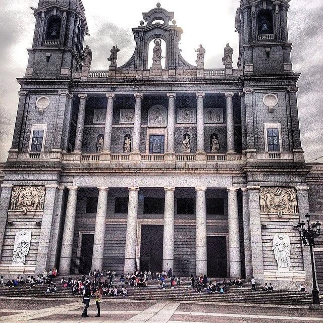 Holiday Photograph - #madrid #catedral #spain #españa by Lorena Chavarro