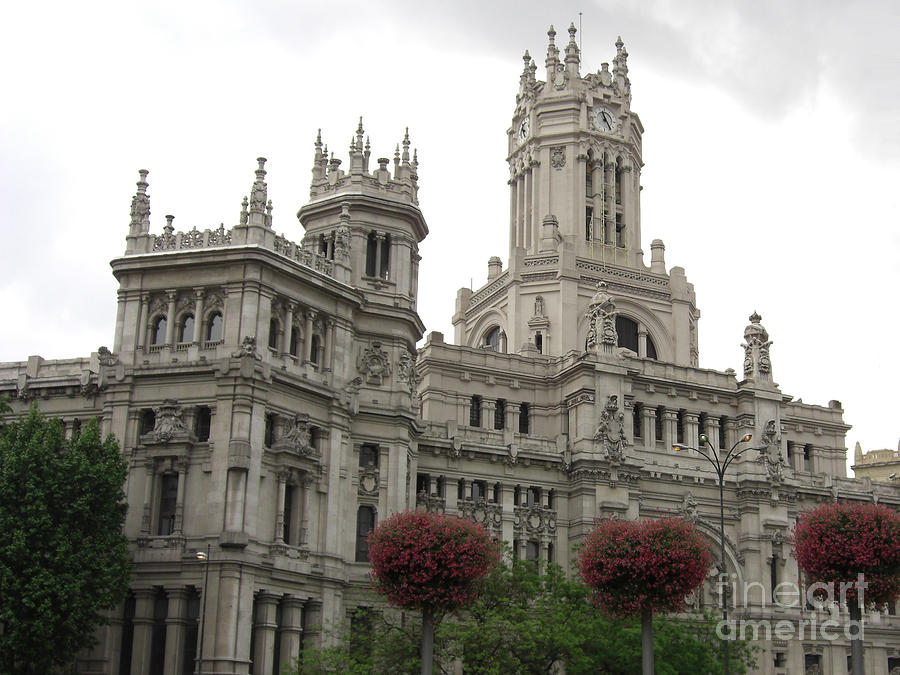 Madrid City Hall Photograph by Deborah Smolinske