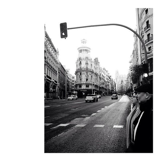 Madrid Photograph - #madrid #spain #street by Angelica Chico