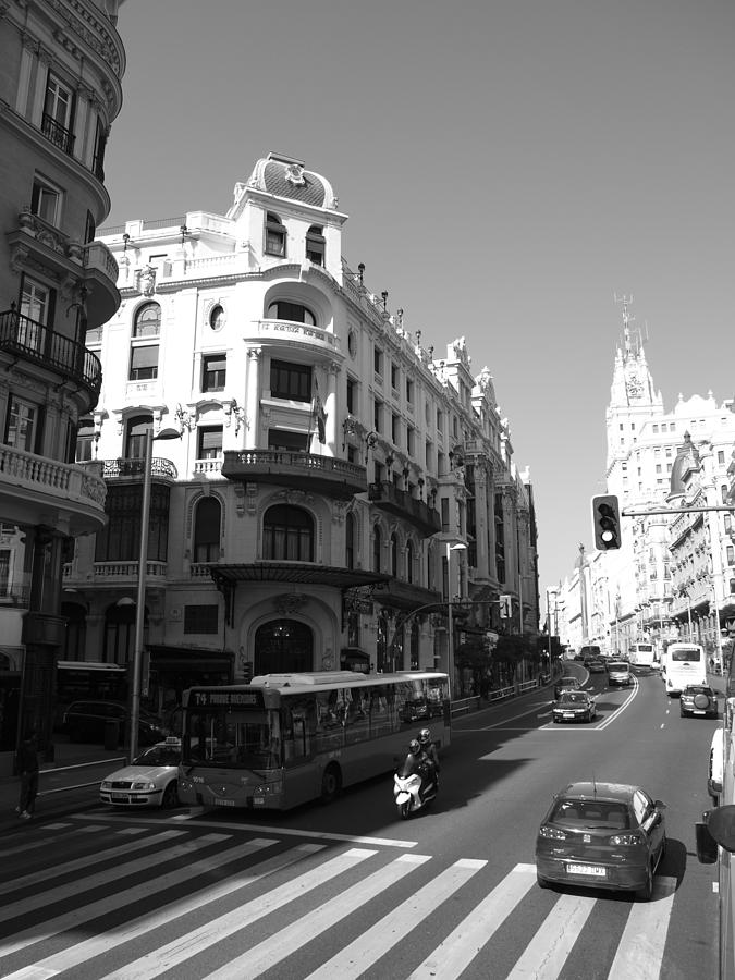 Madrid Street Photograph by Natalia Nikitina - Fine Art America